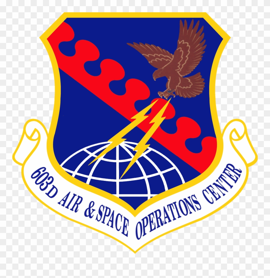603d Air And Space Operations Center Clipart