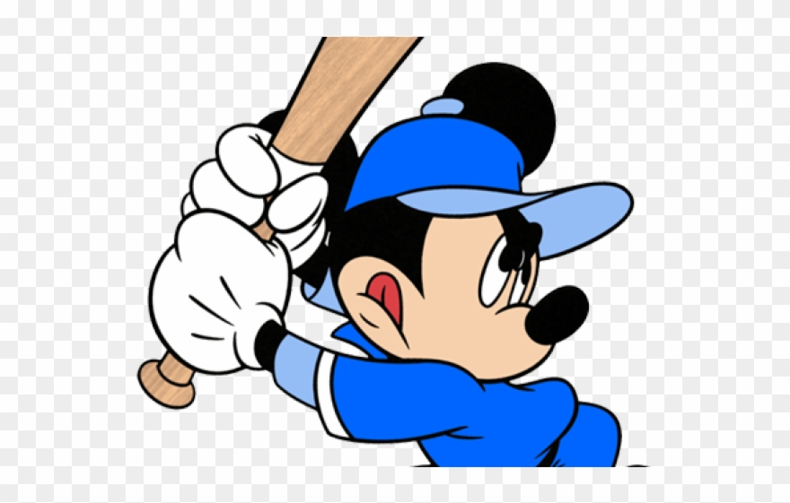 Baseball Clipart Minnie Mouse - Png Download