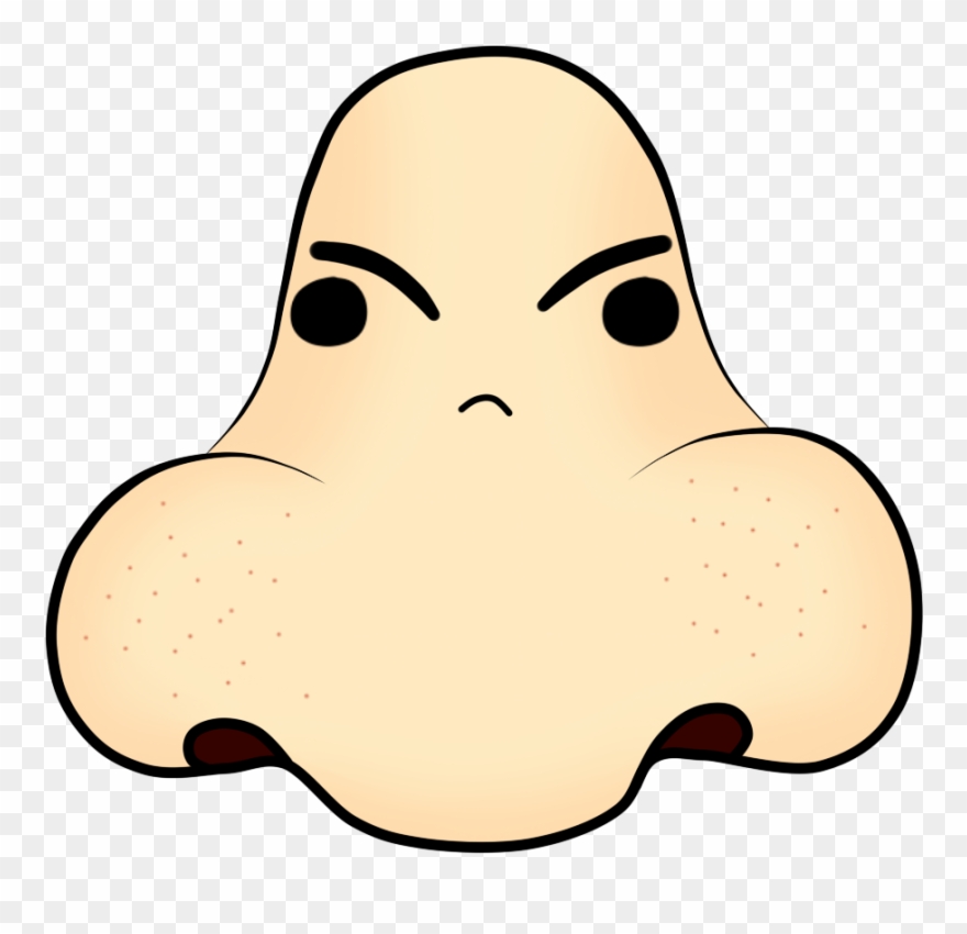 He's Angry Because He Smells Clipart