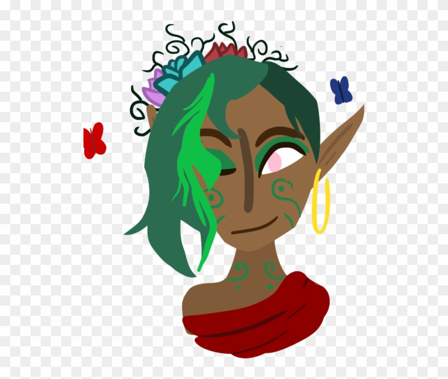 Casimir In Spring Form, Being An Eladrin And All Clipart