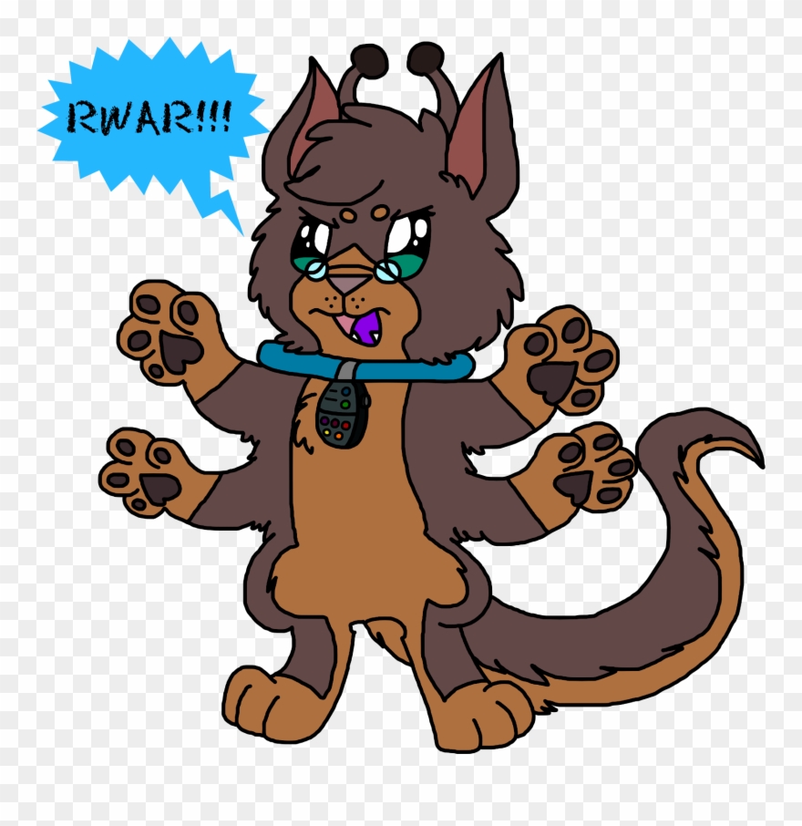 The Big, Scary Alien Clipart