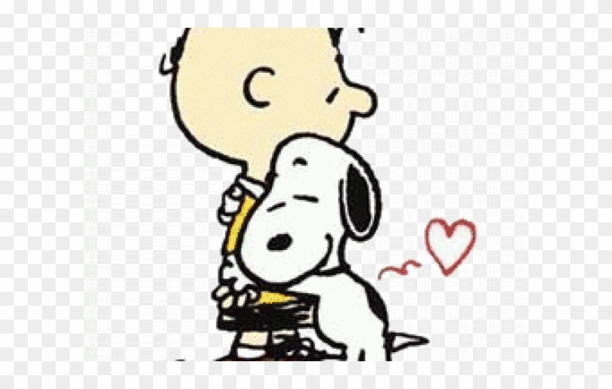Hug Clipart Snoopy - Png Download