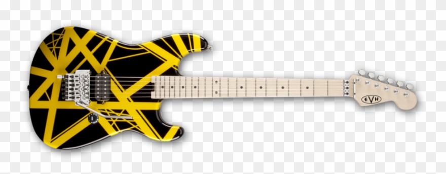 Stripe Series Electric Guitar Clipart