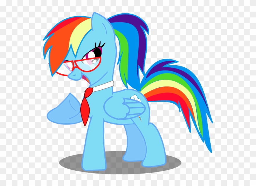 Rainbow Dash Pony Mammal Vertebrate Horse Like Mammal Clipart