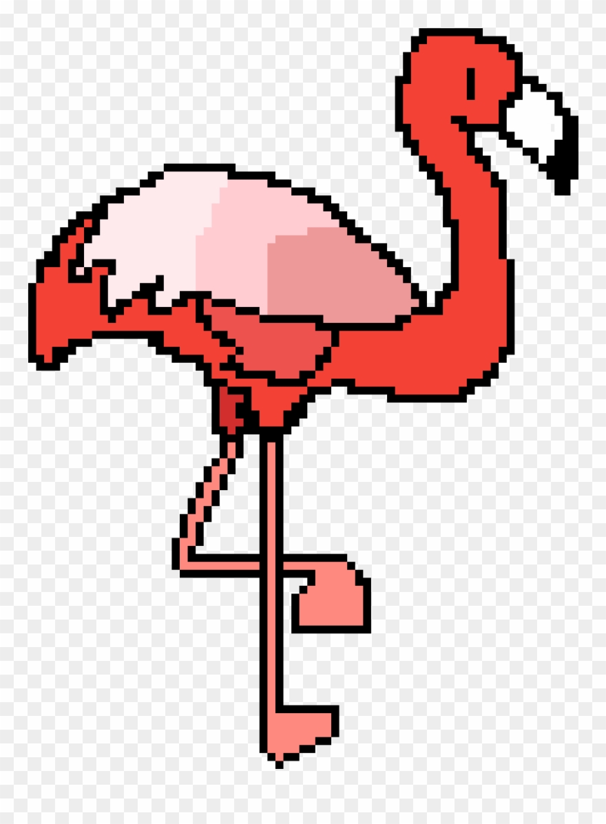 Flamingo By Lenwren Clipart