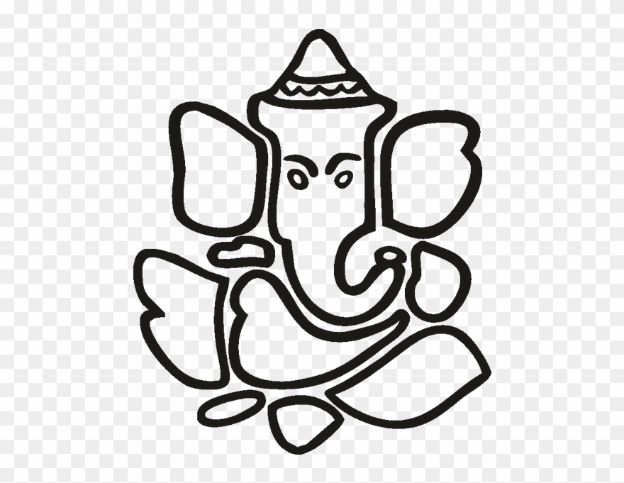 Бог Мудрости Ганеша Clipart