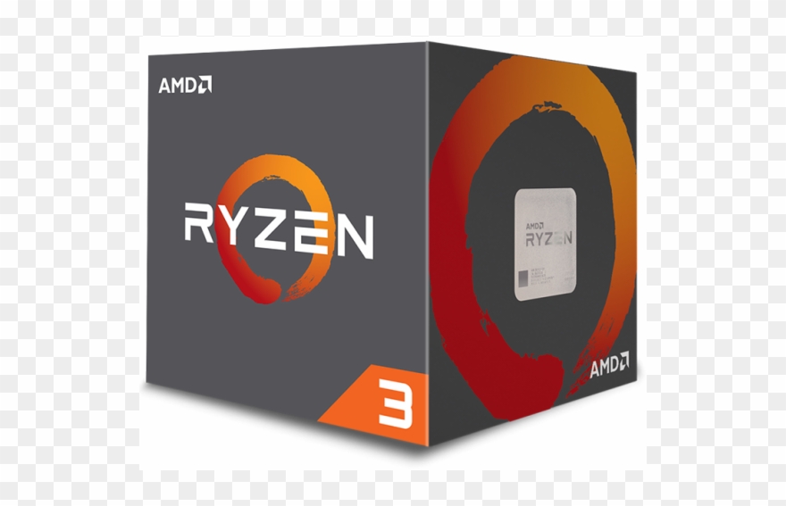 Procesador Amd Ryzen 5 1400 Quad-core Clipart