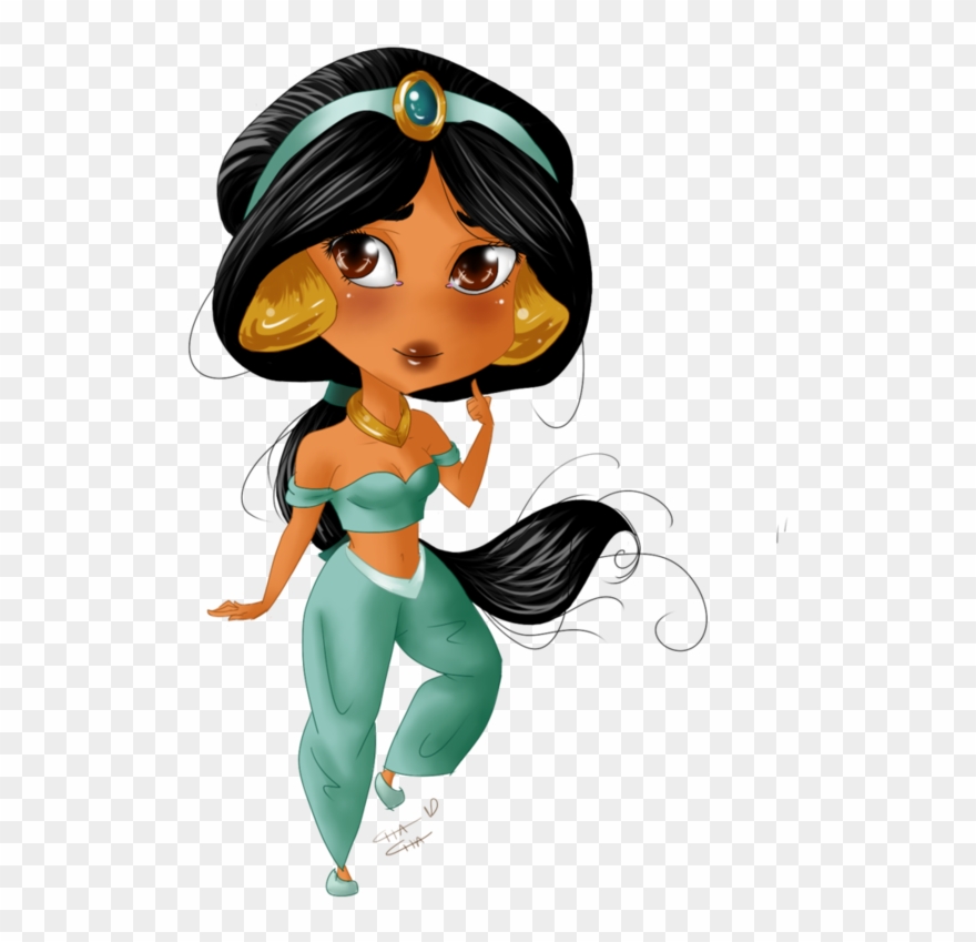 Princess Jasmine Clipart Color - Png Download