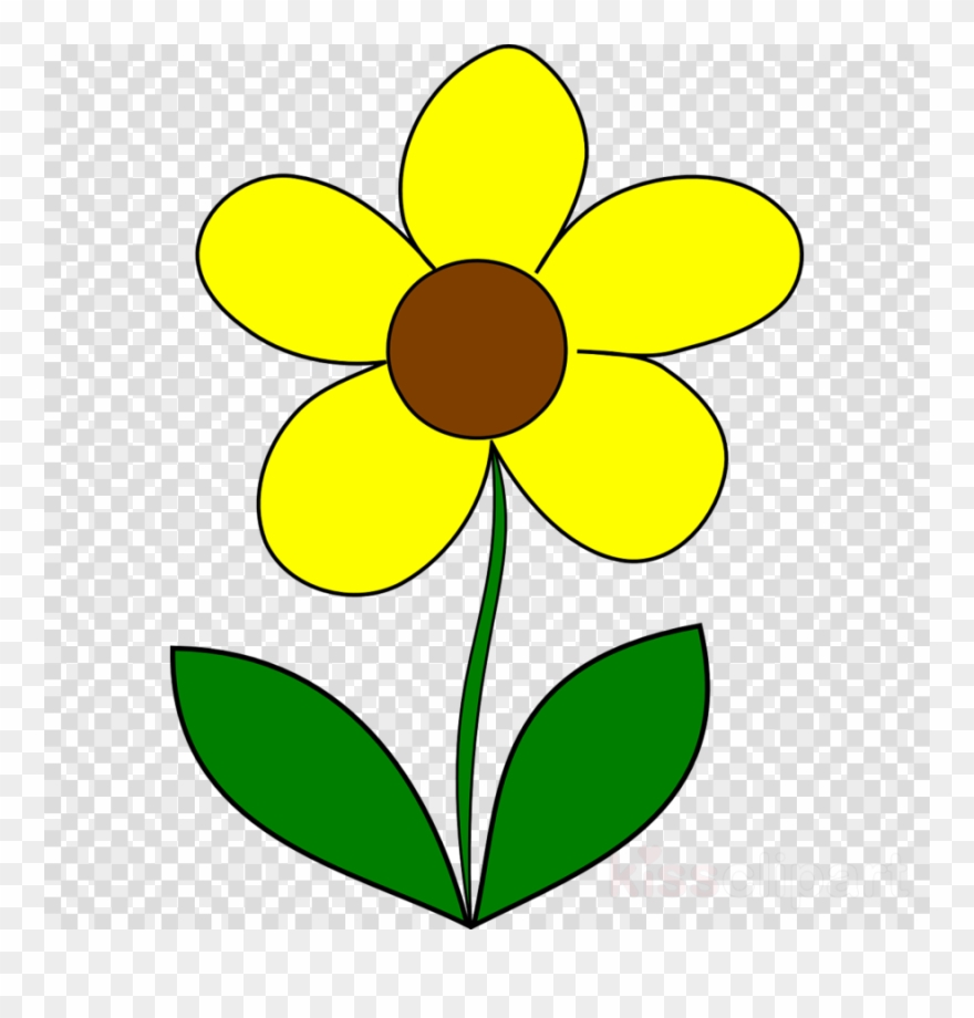 Yellow Flower Clip Art Clipart Flower Clip Art - Png Download