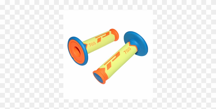 Revetement Poignee Progrip 788 Fluo Design Orange Fluo Clipart