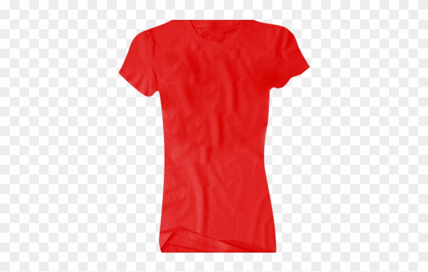 Tshirt Clipart Female Shirt - Png Download