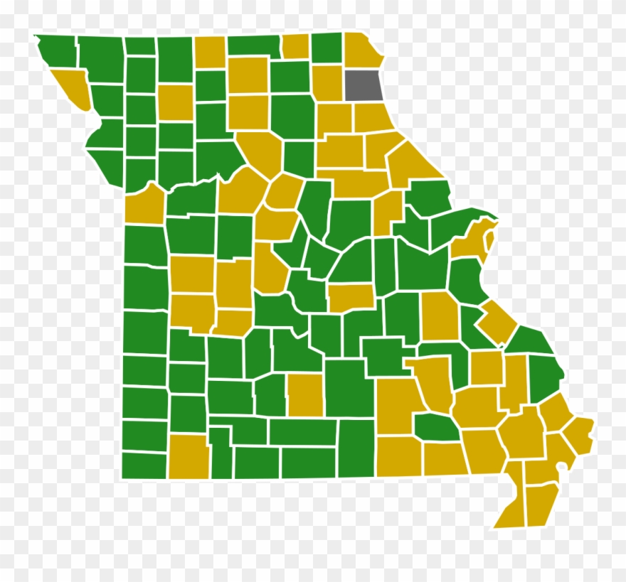 Presidential Primary Election Results By County, Clipart