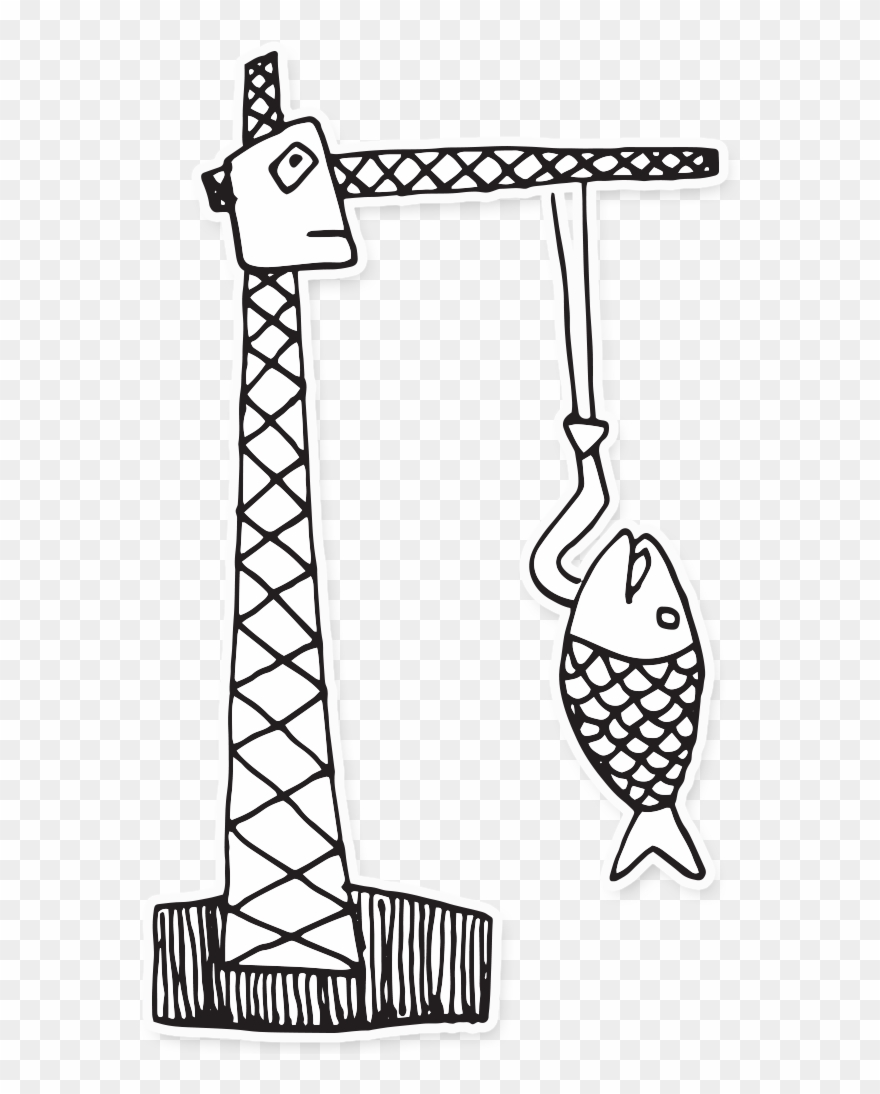 Fish In Peculiar Situations Clipart