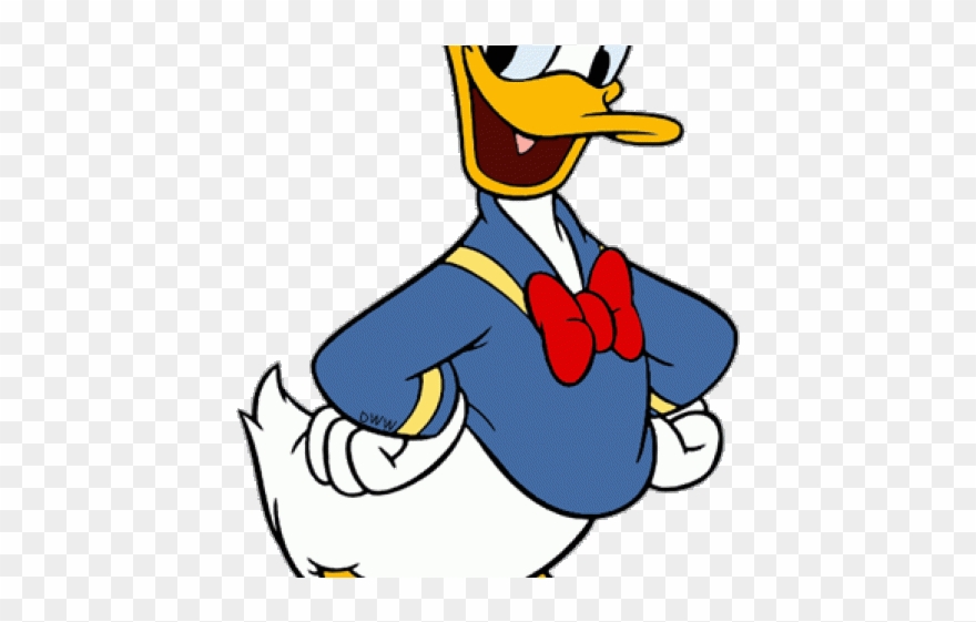 Donald Duck Clipart Birthday - Png Download