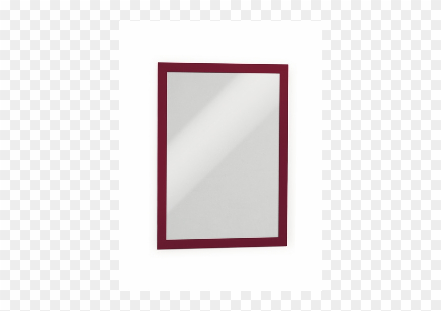 Durable Duraframe Magneettikehys A4 Punainen Tarratausta Clipart