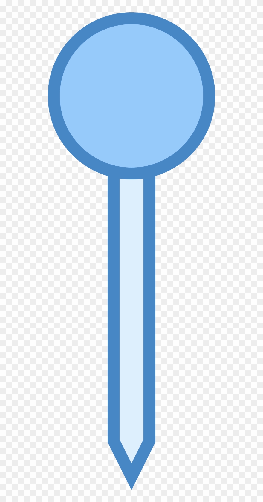 Push Pin Location Map Icon Clipart