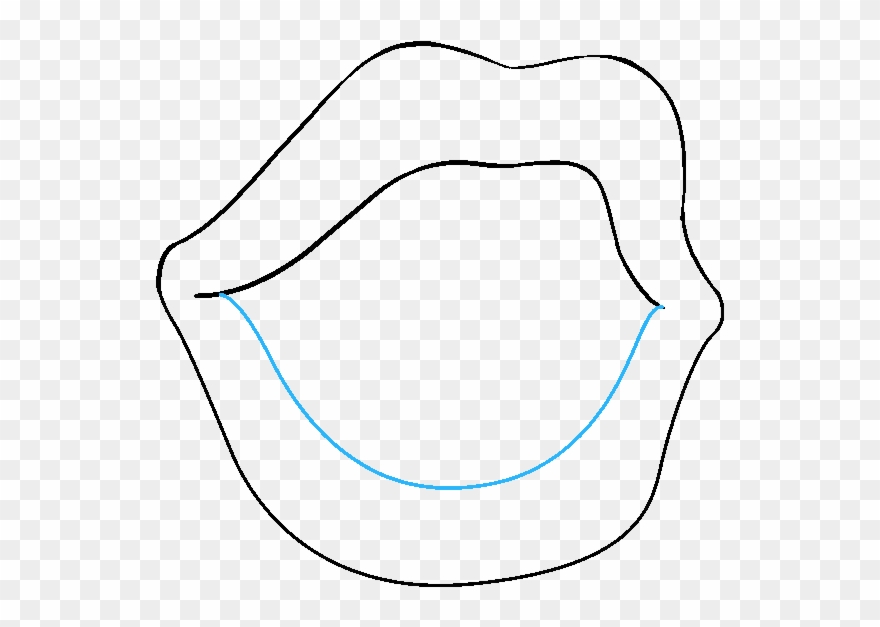 How To Draw Mouth And Tongue Clipart