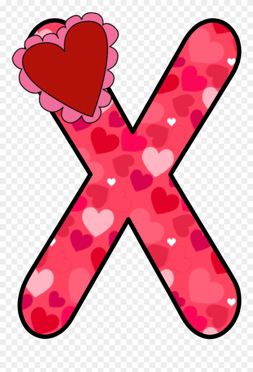 Ch B *✿* Alfabeto Corazon De Kid Sparkz Clipart