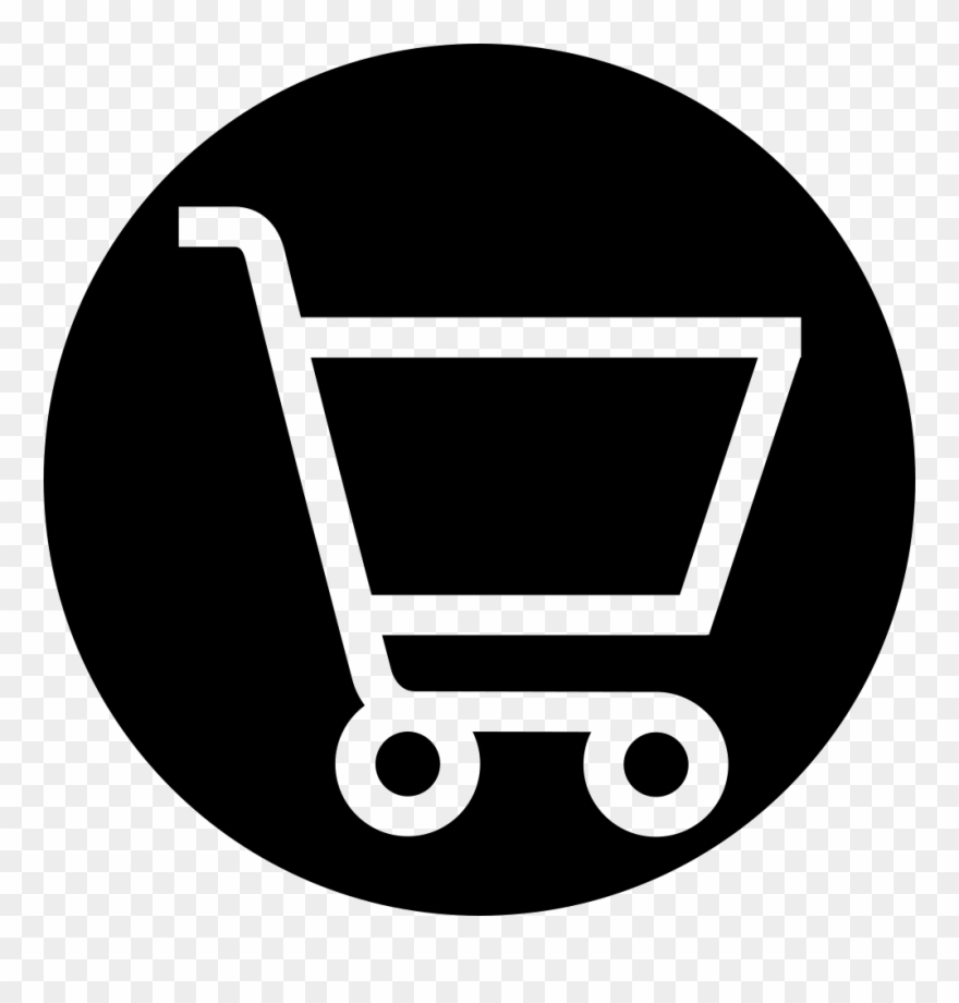 Free White Shopping Basket Icon Clipart