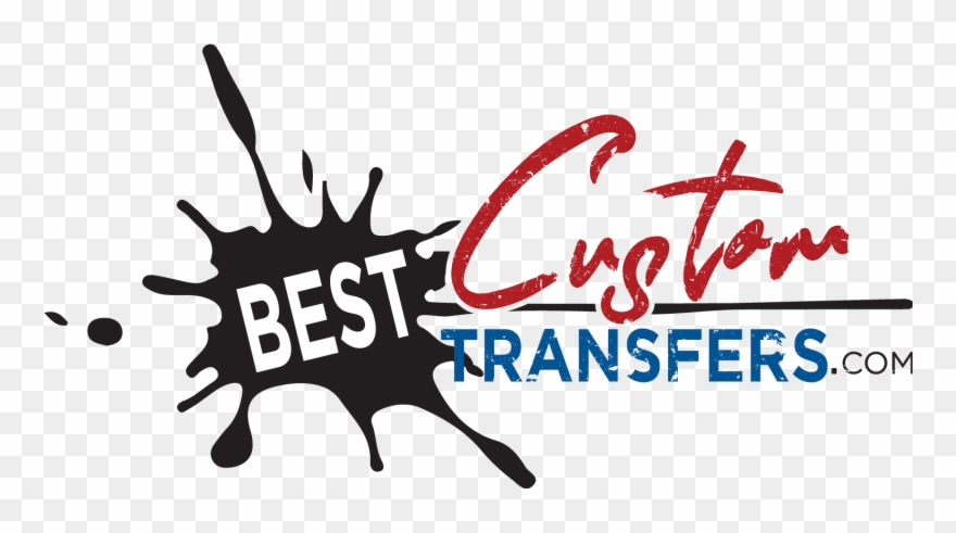 Custom Heat Applied Screen Printed Transfers Clipart