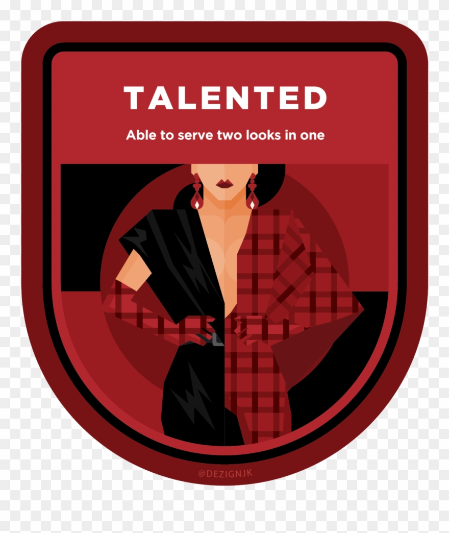 Talented For The High Fashion Diva Clipart