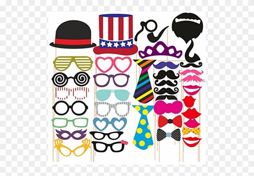 Birthday Photoboth-40 Sets Clipart