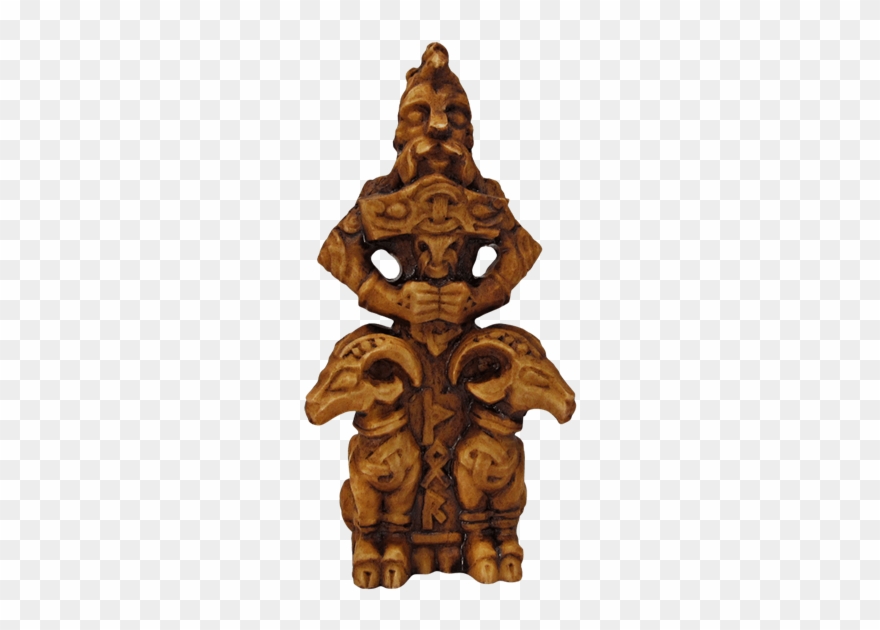 Thor God Of Thunder Statue Clipart