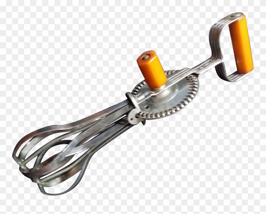 Ekco Products Butterscotch Bakelite Hi-speed Hand Powered Clipart