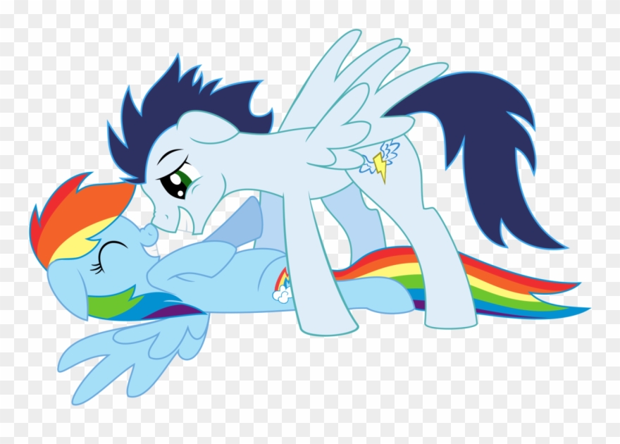 Madzik0107, Female, Male, Rainbow Dash, Safe, Shipping, Clipart