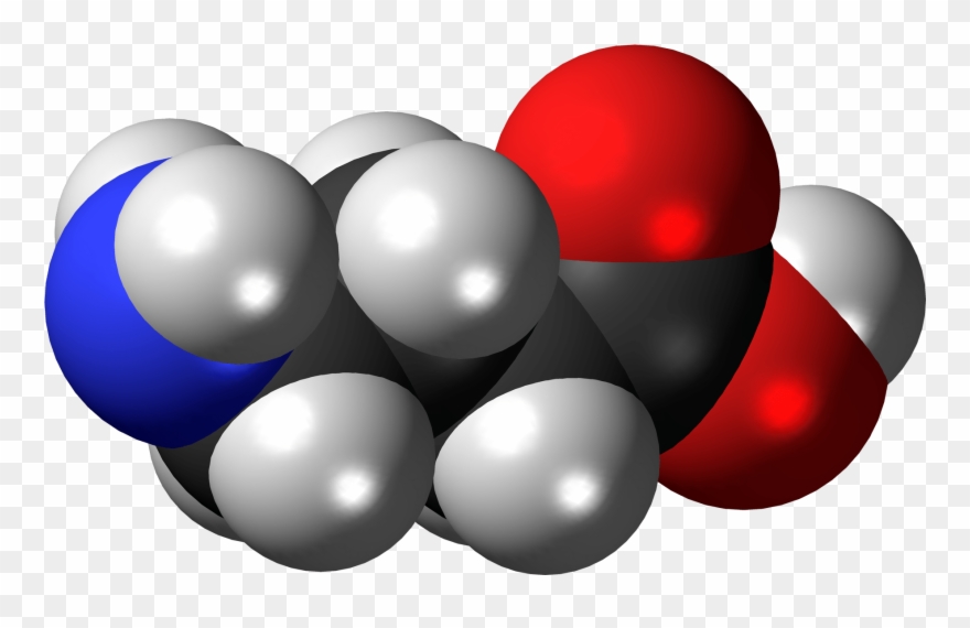 Gaba, 3d Neurotransmitter, Neuroscience, Molecule Clipart