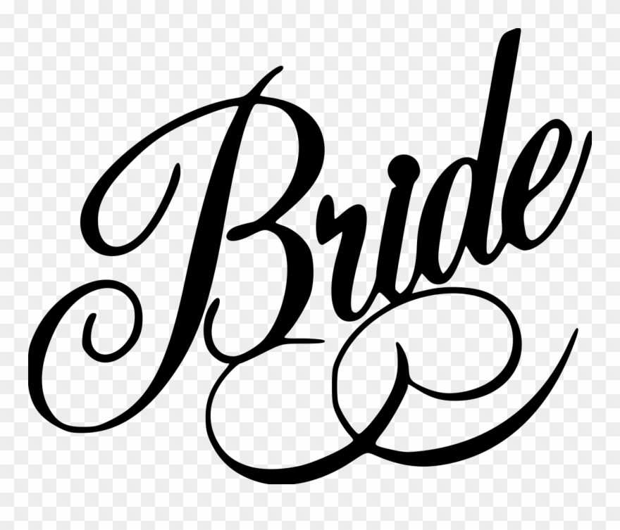 Bride-script File Size Clipart