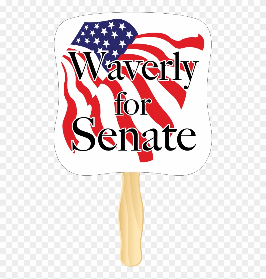 Hourglass Rally Fan 4cp Clipart