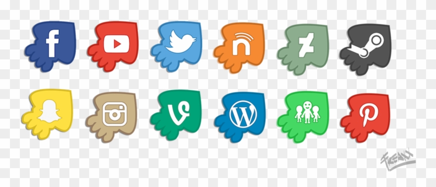 12 Splatoon Inspired Social Media Icons By Jessicafreaxx Clipart