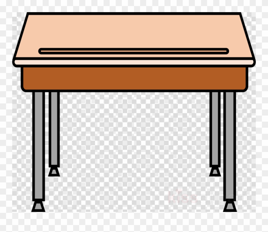 Desk Clipart Table Desk Clip Art - Png Download