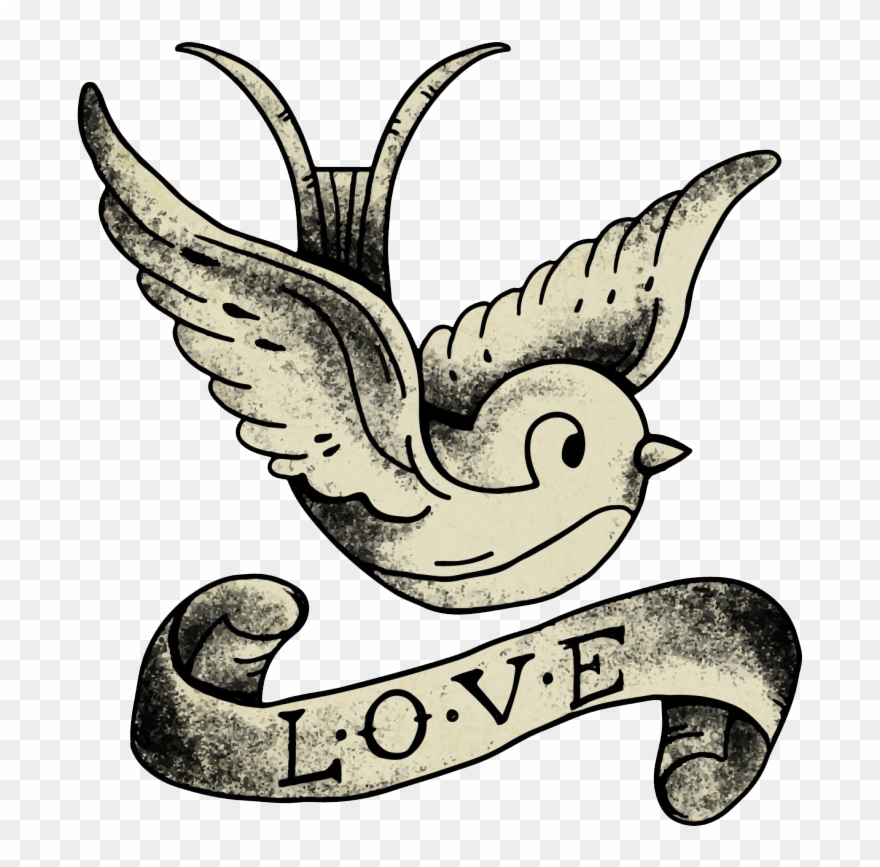 Clip Art Freeuse Stock Tattoo Artist Sleeve Vintage - Png Download