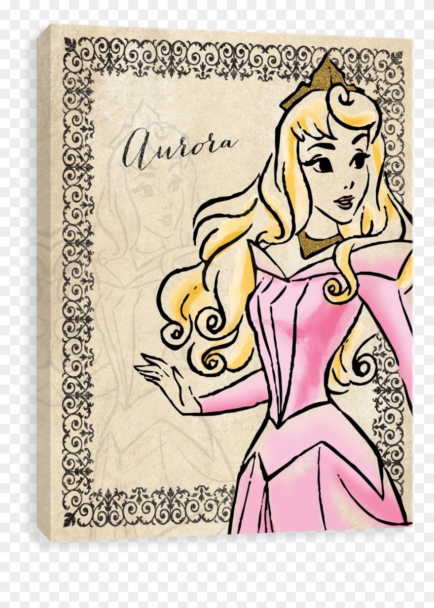 Fashionista Vintage - Glitter Aurora Clipart