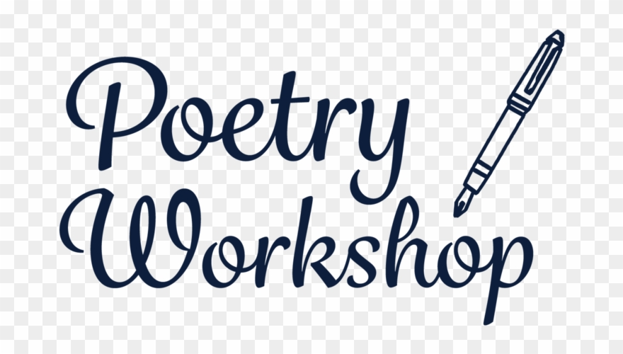 Banner Black And White Poetry Clipart Calligraphy - Png Download