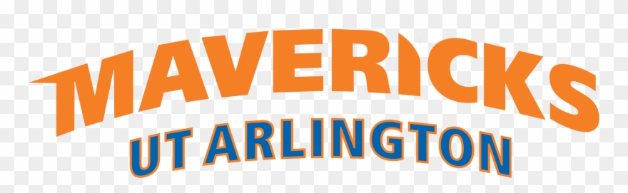 File Ut Arlington Mavericks Wordmark Svg Wikimedia Clipart