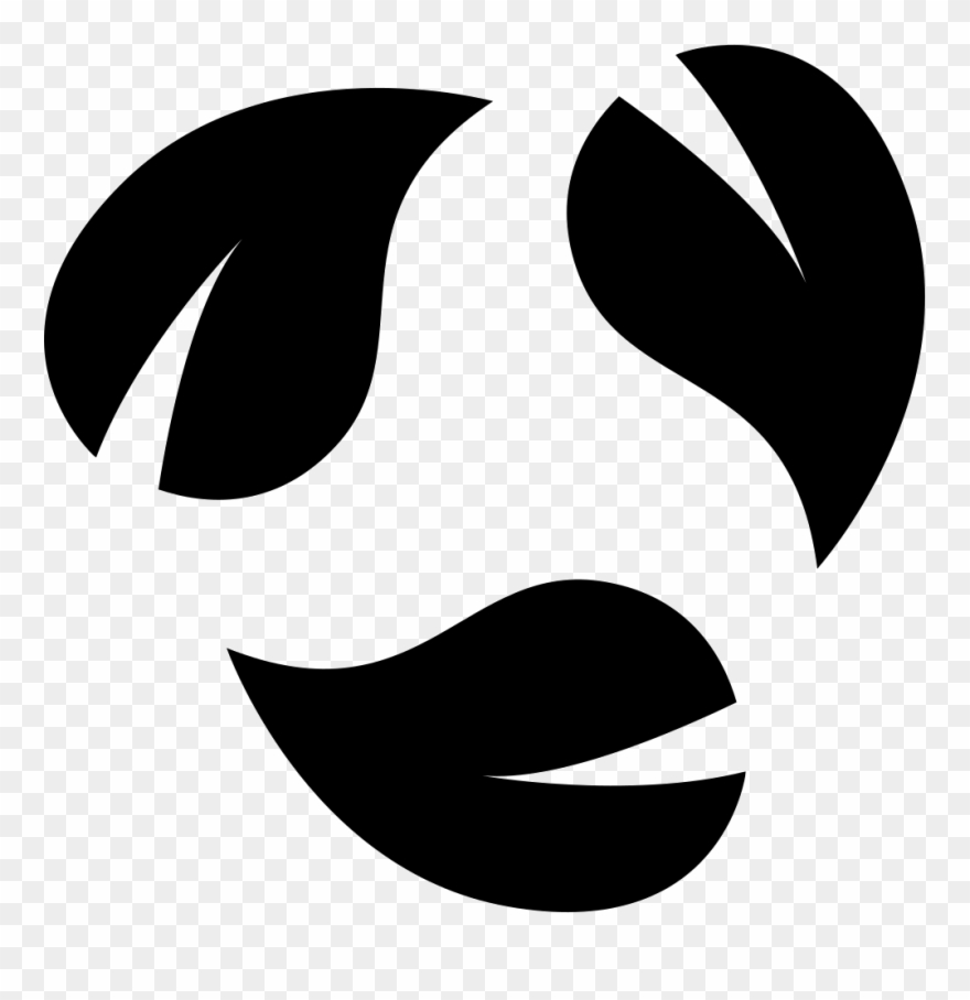 Yükle Recycle Symbol Of Three Leaves Svg Png Icon Free Clipart