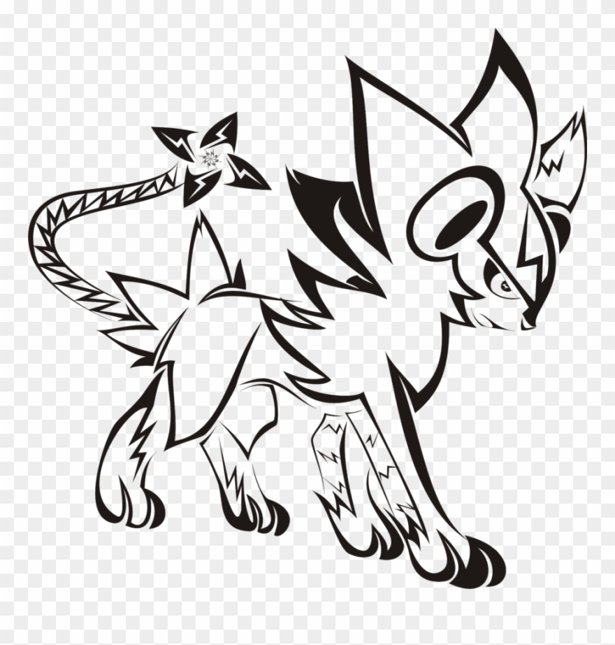 Image Gallery Pokemon Tribal Tattoo Design Clipart