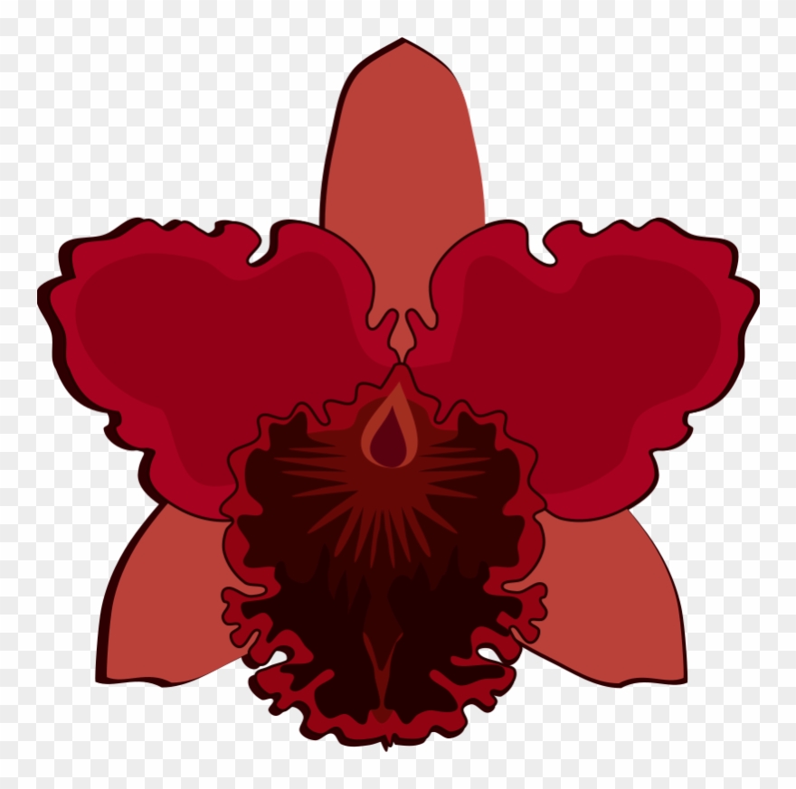 Clipart Cattleya 07a Fill In Love Clip Art Clip Art - Png Download