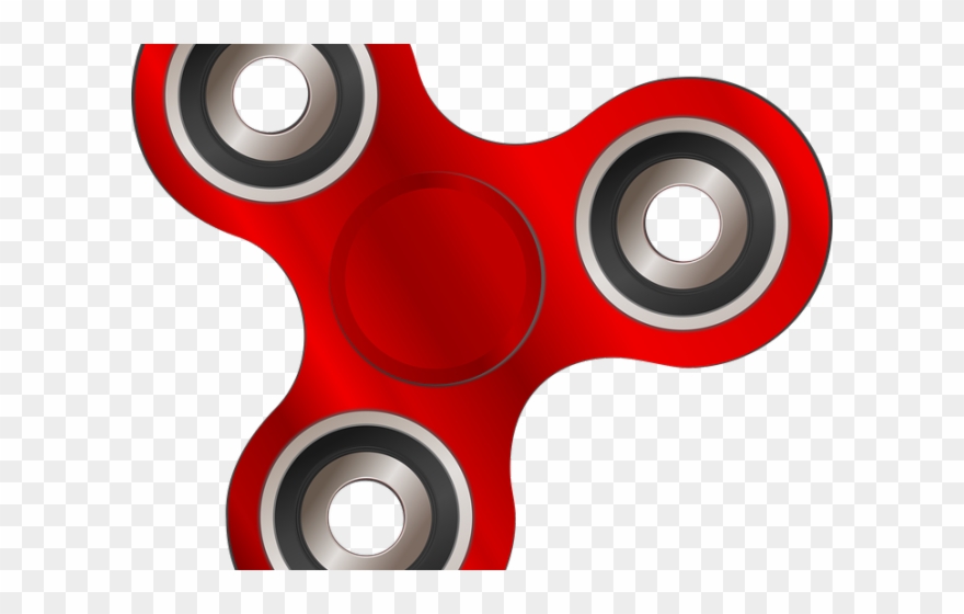 Fidget Spinner Clipart Vector - Png Download