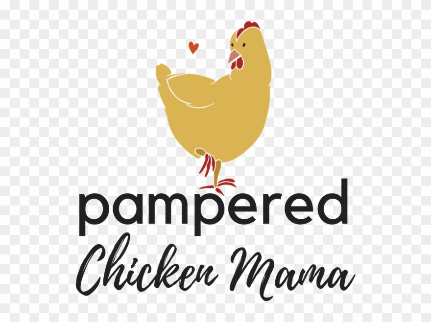 Pampered Chicken Mama Raising Backyard Chickens & Eggs Clipart