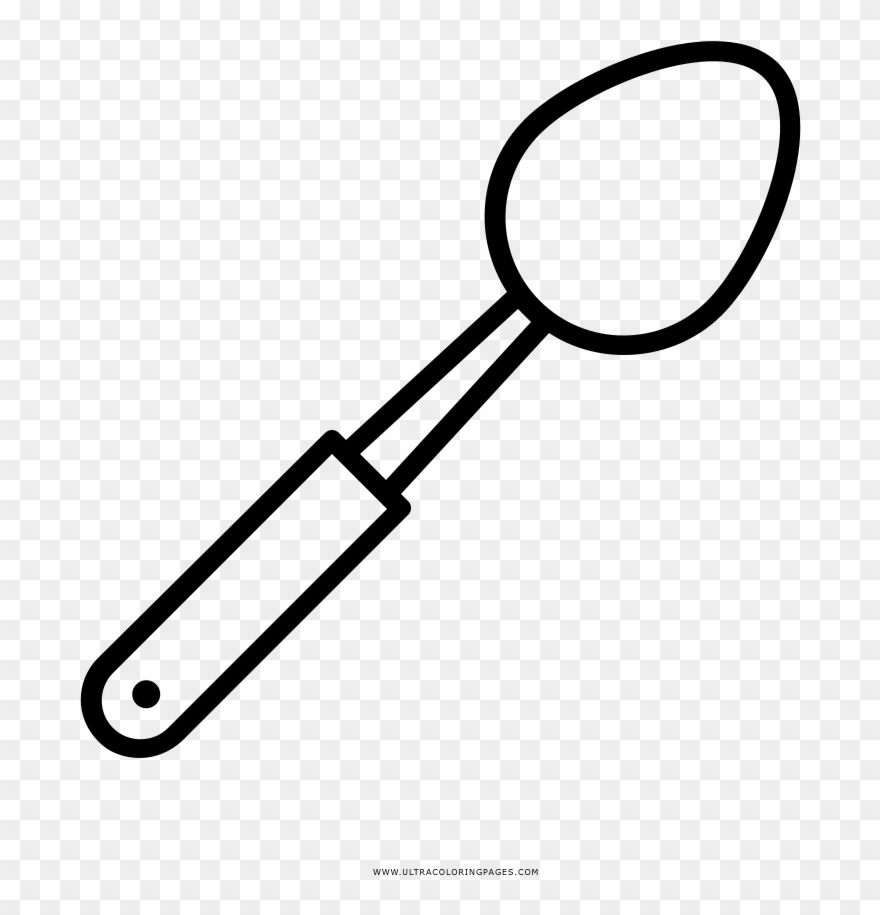 Dibujos De Cucharas Y Tenedores Para Colorear Sketch Clipart