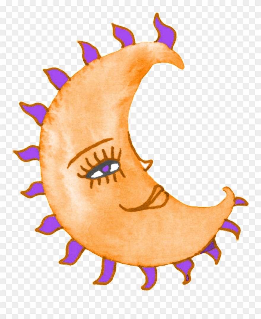 El Png Transparente De La Historieta Moon Clipart