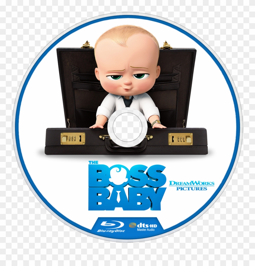 The Boss Baby Bluray Disc Image Clipart