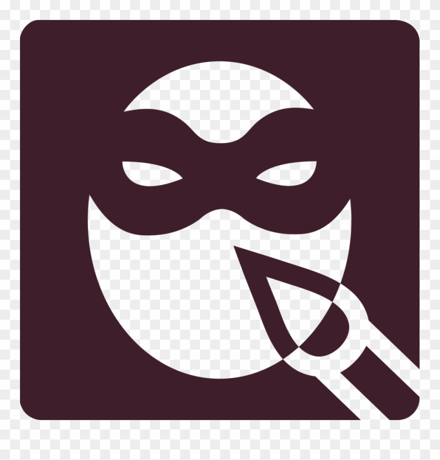 Masques Peints Sur Le Visage Clipart