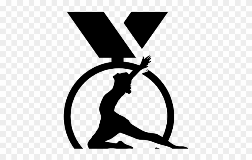 Gymnast Clipart Gymnastics Medal - Png Download