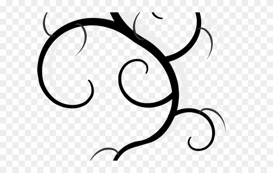 Vector Swirl Clipart Halloween - Png Download