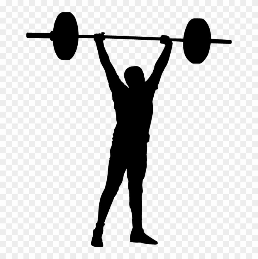 Olympic Clipart Weightlifting - Png Download